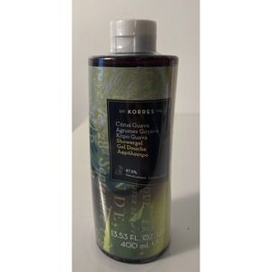 ONE NEW & SEALED KORRES CITRUS GUAVA SHOWER GEL 13.53 OZ BODY WASH